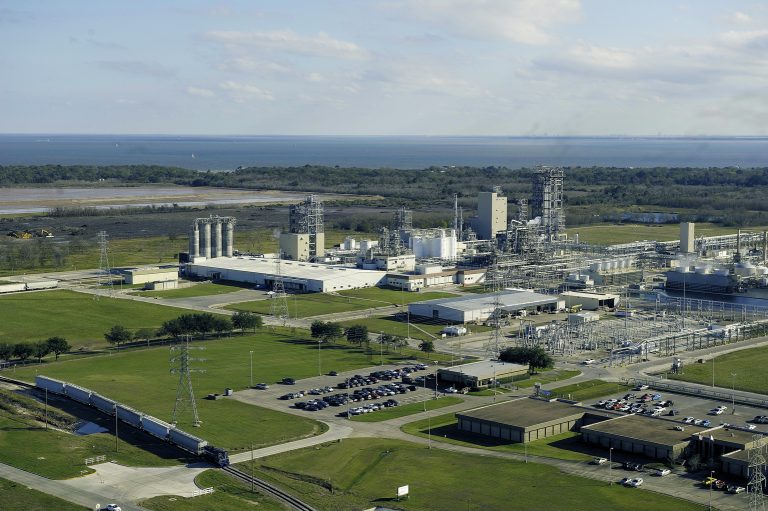 Bayport Polypropylene plant. Total. Texas USA. 13 Decembre 2007 ...